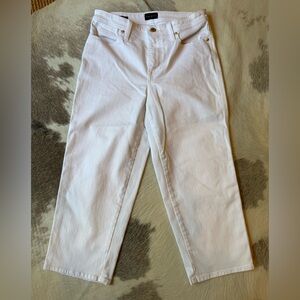 Talbots Women's Stovepipe White Jeans